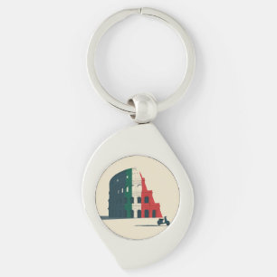 Chaveiro Pulseira inspirada no Coliseu da Itália