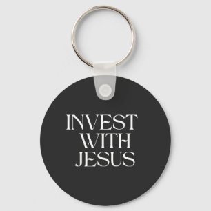 Chaveiro Pulseira Investir com Jesus