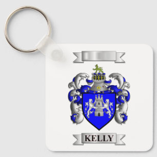 Chaveiro Pulseira Kelly Sobrenome e Escudo