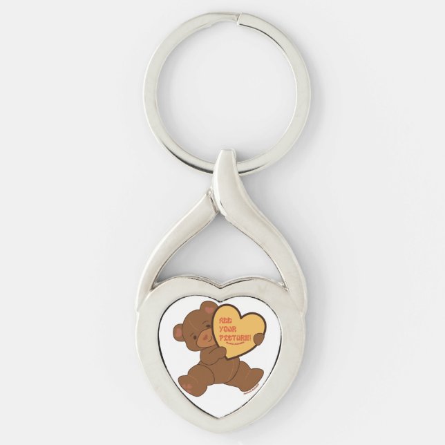 Chaveiro Pulseira Marrom-Boca-Colorida Boca-Colorida (Frente)