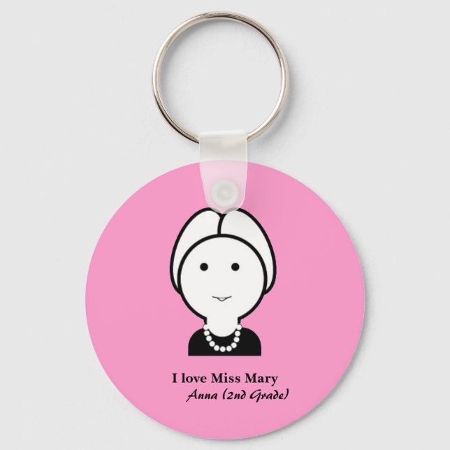 Chaveiro Pulseira para Professor (Personalizar) (Frente)
