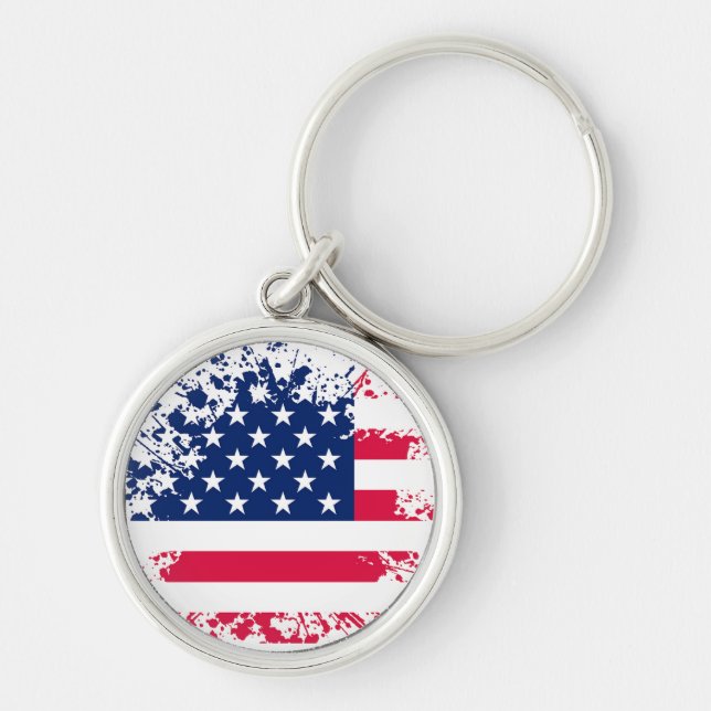 Chaveiro Pulseira Patriótica (Frente)