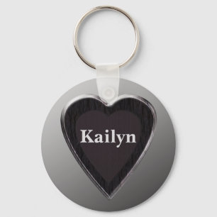 Chaveiro Pulseira Personalizada com Coração Kailyn pela 369