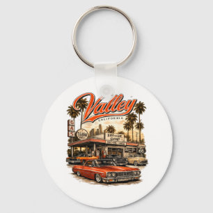 Chaveiro Pulseira Retro do Vale da Califórnia Gasolina An