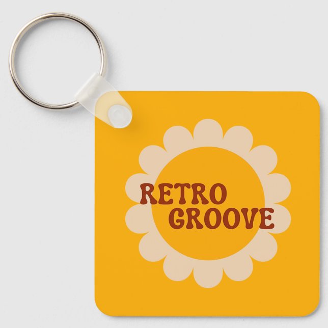 Chaveiro Pulseira Retro Groove (Frente)