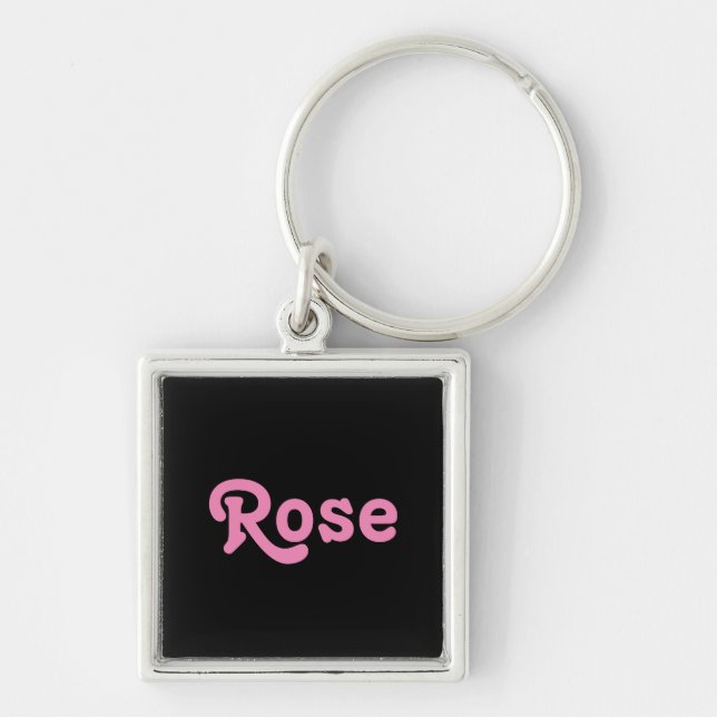 Chaveiro Pulseira Rosa (Frente)