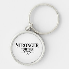 Chaveiro Pulseira Stronger Together