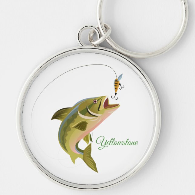 Chaveiro Pulseira-Yellowstone Fishing (Frente)