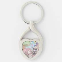 pulseiras de amizade my melody e kuromi fofas