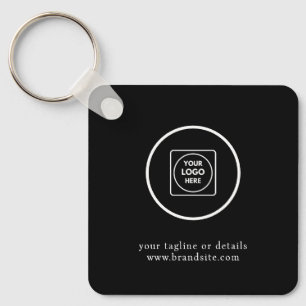 Chaveiro Pulseiras de Chave com Logotipo Preto para Promoçã