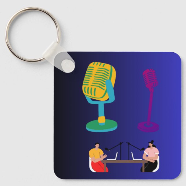 Chaveiro Pulseiras de Chaves Podcast (Frente)