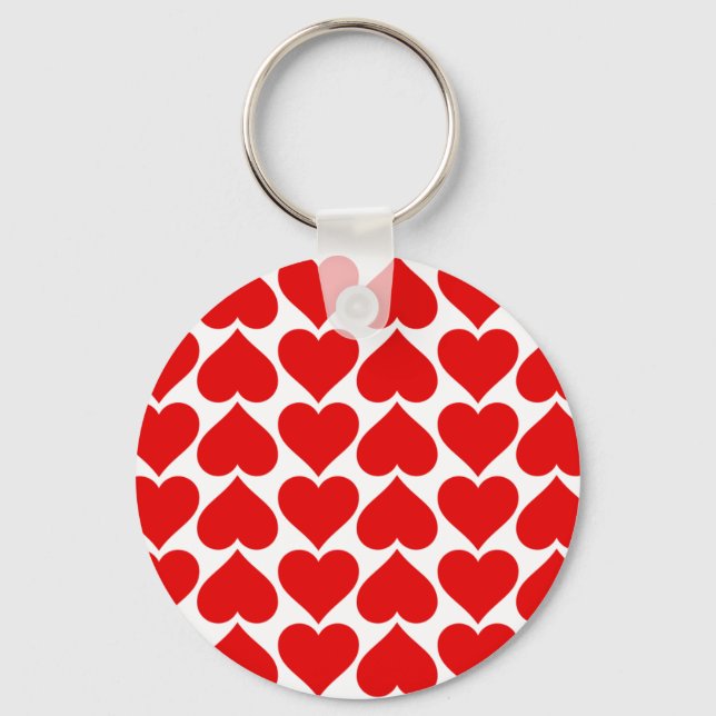 Chaveiro Pulseiras de Corações em Mosaico (Frente)