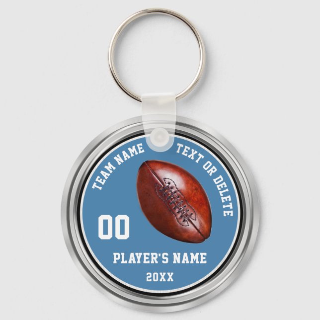 Chaveiro Pulseiras de futebol personalizadas cinza preto e  (Frente)