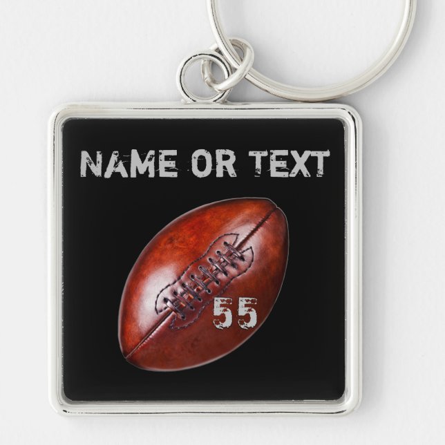 Chaveiro Pulseiras de futebol personalizadas, Vintage Grung (Frente)