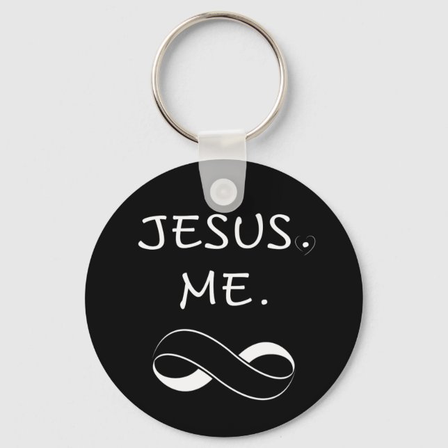 Chaveiro Pulseiras de Jesus presentes Correntes cristãs per (Frente)
