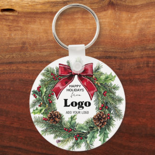 Chaveiro Pulseiras de Natal com Logotipo Empresarial para C