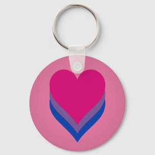 Chaveiro Pulseiras de orgulho bissexual
