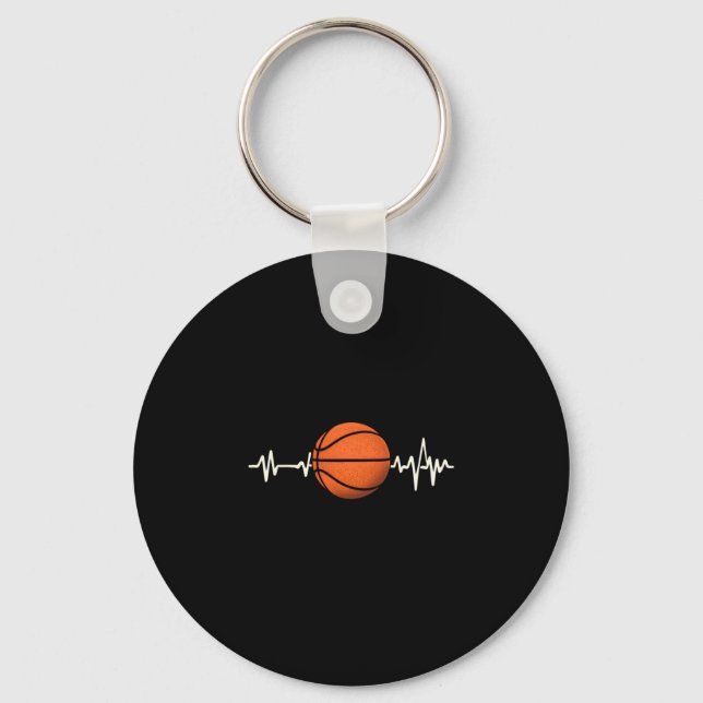 Chaveiro Pulso De Basquete - Amor Para O Jogo Tee 1 (Frente)