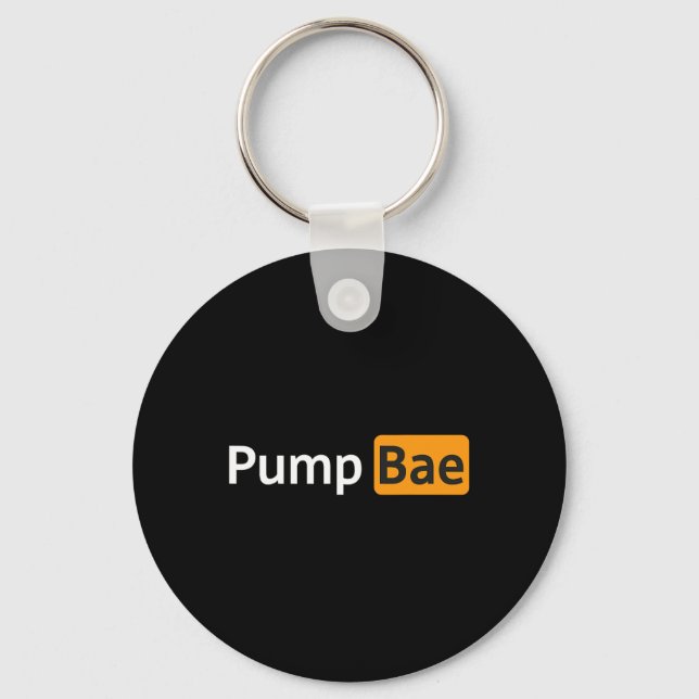 Chaveiro Pump Bae Funny Gym Bodybuilding (Frente)