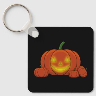Chaveiro Pumpkin brilhante Jack-o'-Lanterna