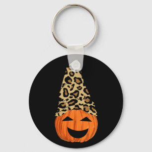 Chaveiro Pumpkin de Chapéu Leopardo Bonito