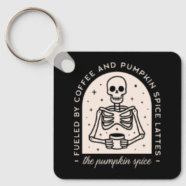 Chaveiro Pumpkin especiarias latinas citam estética feia