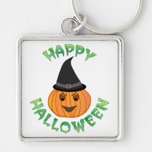 CHAVEIRO PUMPKIN "FELIZ HALLOWEEN"
