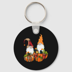 Chaveiro Pumpkin Gnomos Queda do outono Cute Halloween Than