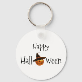 Chaveiro Pumpkin Happy Halloween Personalizado