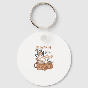 Chaveiro Pumpkin Spice E Tudo Que É Bastante Essencial