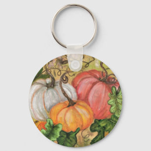 Chaveiro Pumpkins - Aquarela