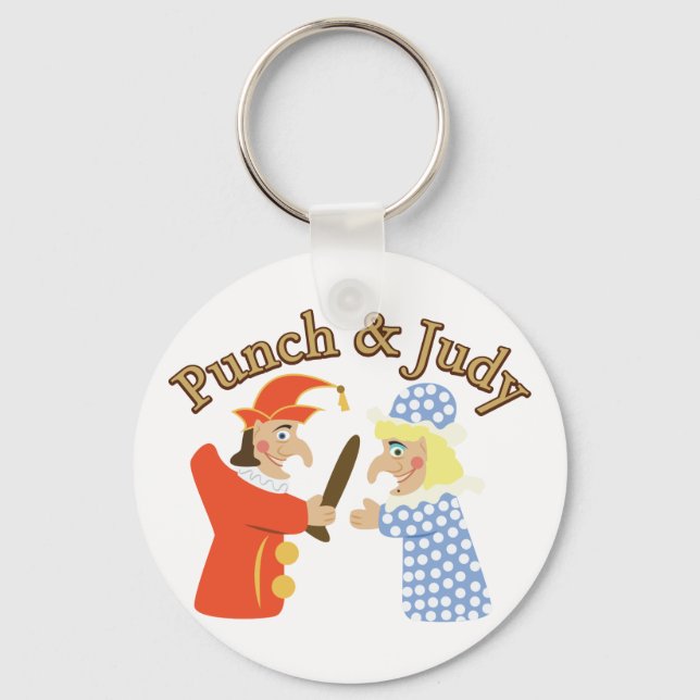 Chaveiro Punch e Judy (Frente)