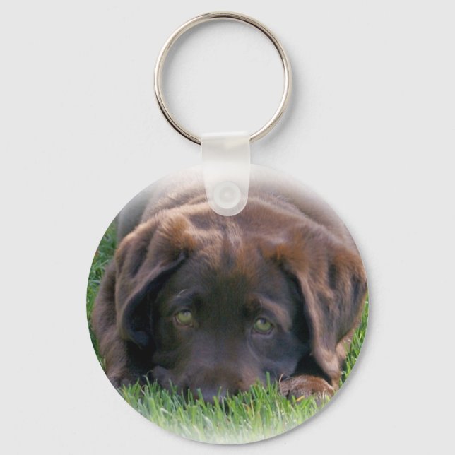 Chaveiro Puppia de chocolate (Frente)