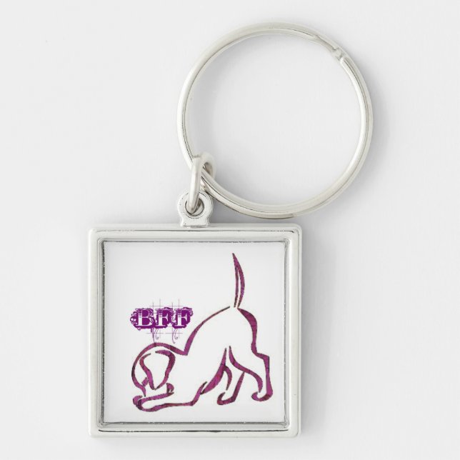 Chaveiro Puppy BFF (Frente)