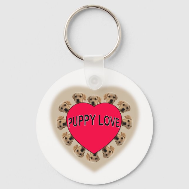 Chaveiro Puppy Love (Frente)