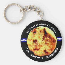 Chaveiro Pupusas é uma coisa salvadorenha