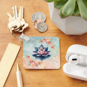Chaveiro Pureza Decorativa, Arte Botânica Delicada