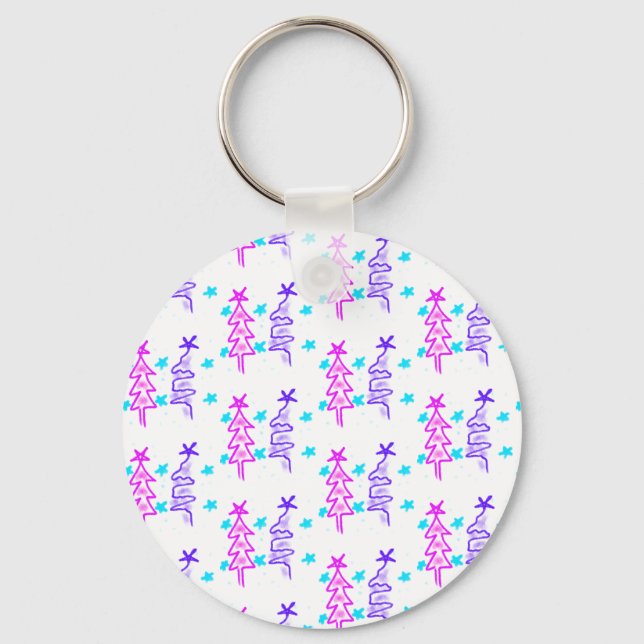Chaveiro Púrpura rosa, podridão roxa, estrelas da árvore de (Frente)