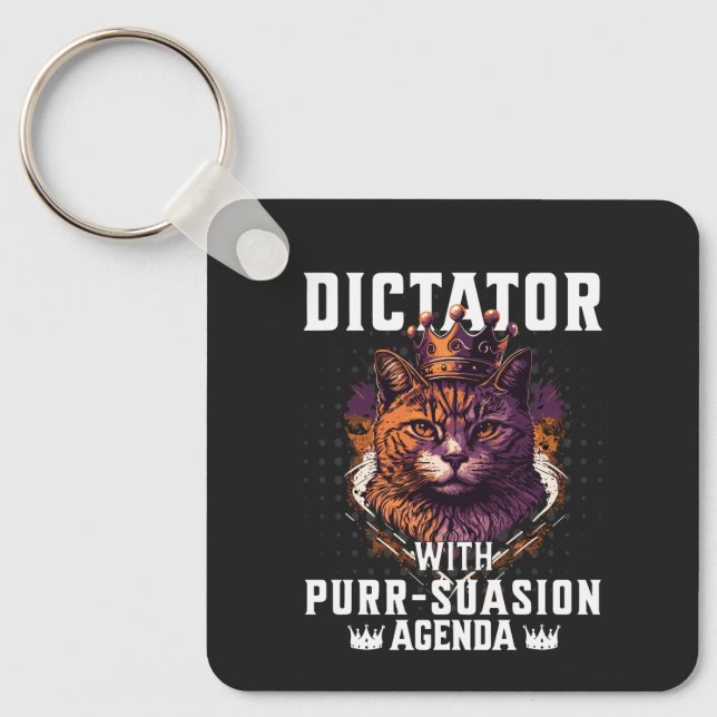Chaveiro Pursursion Agenda Funny Bossy Cat (Frente)