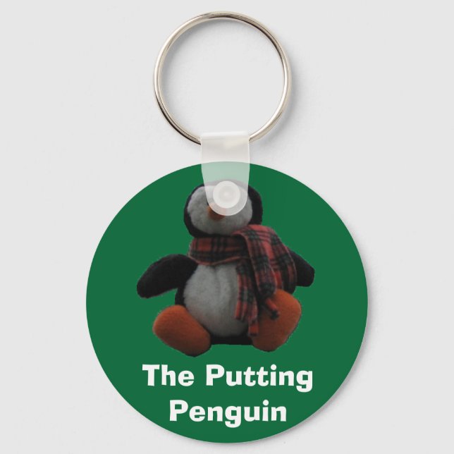 Chaveiro Putting Penguin (Frente)