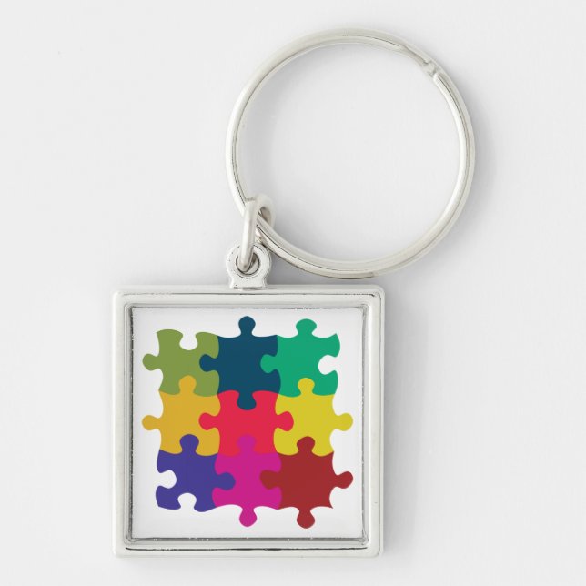 Chaveiro Puzzled (Frente)