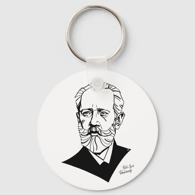 Chaveiro Pyotr Tchaikovsky (Frente)