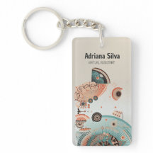 QR do Assistente Virtual de Boho Sofisticado Minim