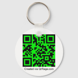 Chaveiro QrRage.com - seu código do costume QR