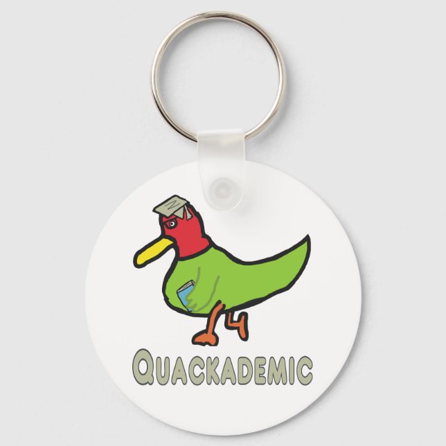 Chaveiro Quackademic (Frente)