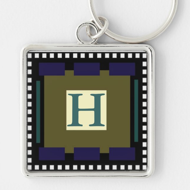 Chaveiro Quadrado Chave (Frente)