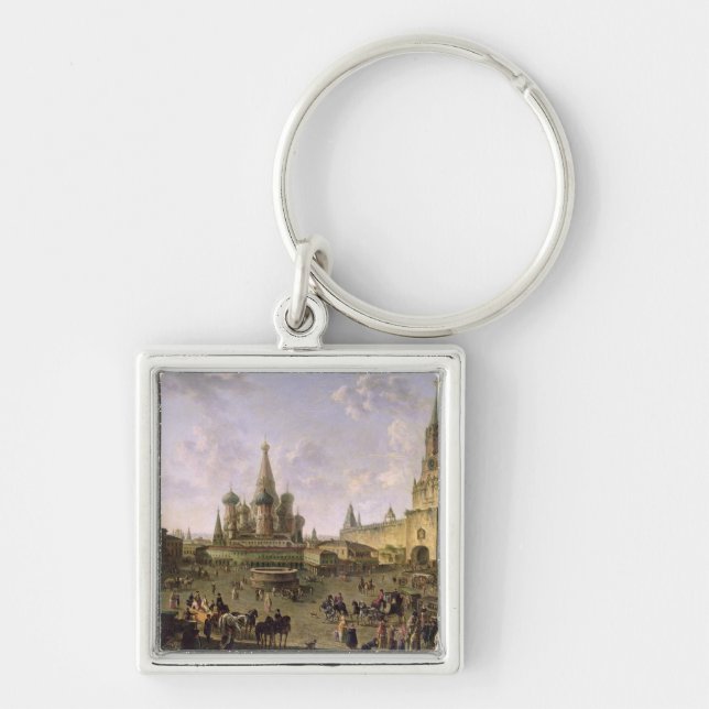 Chaveiro Quadrado vermelho, Moscovo, 1801 (Frente)