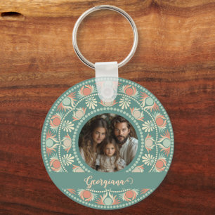 Chaveiro Quadro de Fotografia Personalizado de Sage & Sand 