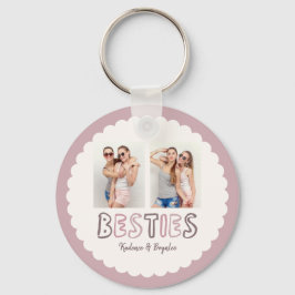Chaveiro Quaisquer Cores Recortadas Personalizadas 2 Fotos 