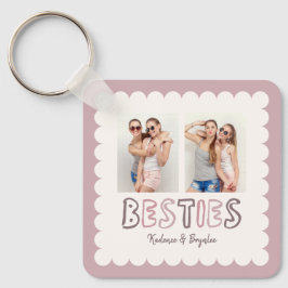 Chaveiro Quaisquer Cores Recortadas Personalizadas 2 Fotos 